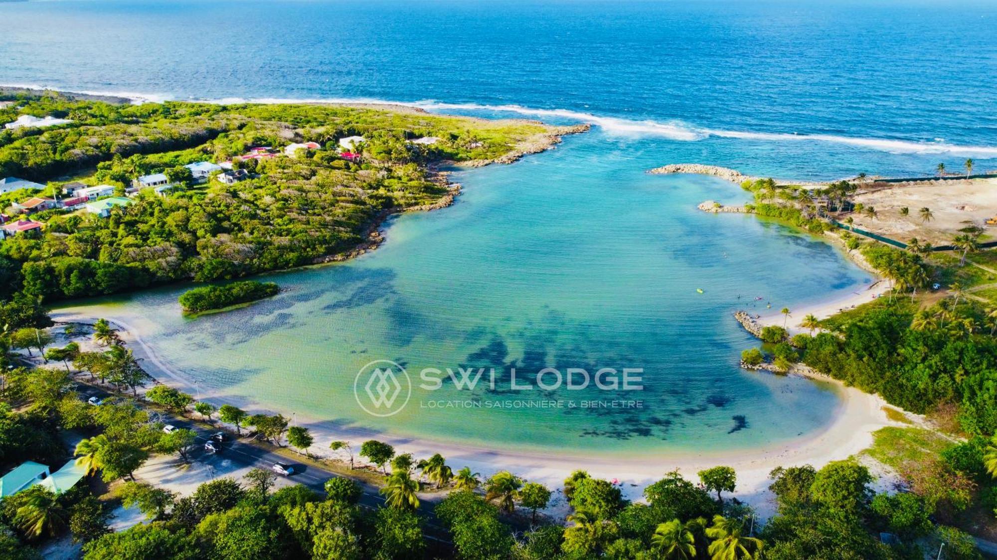 Swilodge Vue Sur Mer ! Petit Dejeuner Et Location De Voiture Possible Le Moule Eksteriør bilde
